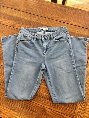 1822 Denim Light Blue Straight Leg Jeans